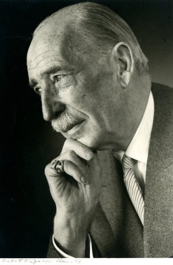 Foto: Portrait von Hans C. Scheibler aus dem Jahr 1957