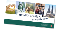 Flyer: Teaser Heimat-Scheck, Ihr Möglichmacher